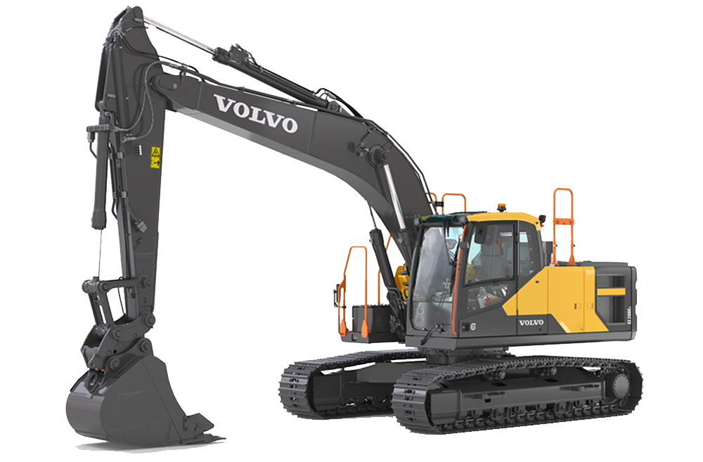 volvo graafmacbines via La van Roozendaal in Wolvega